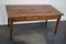 19th Century French Cherry Farmhouse Dining Table, Image 17