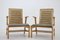 Beech and Rattan Armchairs by Uluv, Czechoslovakia, 1960s, Set of 2, Image 3