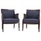 Armchairs from Frits Henningsen, Denmark, 1940s, Set of 2, Image 1