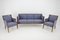 Poltrone e divano di Frits Henningsen, Danimarca, anni '40, set di 3, Immagine 2