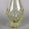 Citrine Glass Vase by Miloslav Klinger for Zelezny Brod Glassworks, 1960s, Image 4