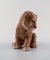 Porcelain Sitting Lion Cub from B & G / Bing & Grondahl 2