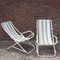 Italian Folding Deck Chairs from Grand Soleil, 1980s, Set of 2 7