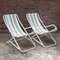 Italian Folding Deck Chairs from Grand Soleil, 1980s, Set of 2 10