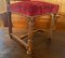 High Back Chairs in Wood, 1890s, Set of 6 7