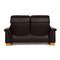 Paradise Dark Brown Leather Two Seater Sofa from Stressless 11