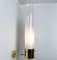 White Murano Glass Wall Light with Brass Details by Nason for Mazzega, 1960s 5