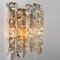 Ice Glass Wall Sconce by J.T. Kalmar for Kalmar, 1970s 14