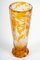 19th Century Bohemian Yellow Crystal Goblet 5