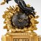 Orologio in bronzo dorato e bronzo patinato, XIX secolo, Immagine 5