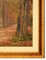 Woodland Gemälde, Original Gemälde auf Holz, 1970er, gerahmt 4