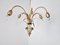 Brass Pineapple Chandelier, 1970s, Image 8