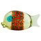 Hellgrüner Murano Glas Fisch von Antonio Da Ros für Cenedese Murano, Italien 1