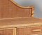 Mid-Century Bamboo and Rattan 2-Drawer Dressing Table, Image 11