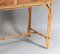 Mid-Century Bamboo and Rattan 2-Drawer Dressing Table 14