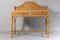 Mid-Century Bamboo and Rattan 2-Drawer Dressing Table, Image 7