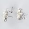 18 Karat White Gold Earrings, Image 10