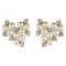 18 Karat White Gold Earrings 1