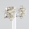 18 Karat White Gold Earrings 6