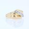 18 Karat Yellow Gold Wave Ring 4