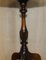 Vintage Mahogany Carved Tripod Side Table 7