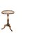 Mesa auxiliar trípode vintage de caoba tallada, Imagen 1