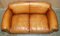 Heritage Brauner Camford Ledersessel & Zwei-Sitzer Sofa von John Lewis, 2er Set 16