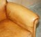 Heritage Brown Leather Camford Armchair & Two Seater Sofa from John Lewis, Set of 2 7