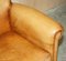 Heritage Brown Leather Camford Armchair & Two Seater Sofa from John Lewis, Set of 2, Image 7