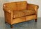 Butaca Camford Heritage de cuero marrón y sofá de dos plazas de John Lewis. Juego de 2, Imagen 10