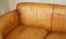 Heritage Brown Leather Camford Armchair & Two Seater Sofa from John Lewis, Set of 2 14