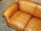 Heritage Brown Leather Camford Armchair & Two Seater Sofa from John Lewis, Set of 2 17