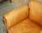 Butaca Camford Heritage de cuero marrón y sofá de dos plazas de John Lewis. Juego de 2, Imagen 6