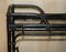 Mid-Century Chinese Modern Ebonised Serving Trolley with Bamboo Frame 3