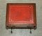 Oxblood Leather Extending Games Table from Bevan Funnell 3