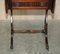 Oxblood Leather Extending Games Table from Bevan Funnell 8
