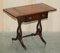 Oxblood Leather Extending Games Table from Bevan Funnell 17