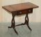 Oxblood Leather Extending Games Table from Bevan Funnell, Image 17