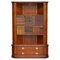 Mahogany Media Cabinet with Faux Books from Harrods London Kennedy, Image 1