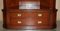 Mahogany Media Cabinet with Faux Books from Harrods London Kennedy, Image 2