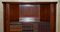 Mahogany Media Cabinet with Faux Books from Harrods London Kennedy 4