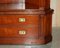 Mahogany Media Cabinet with Faux Books from Harrods London Kennedy 11