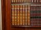 Mahogany Media Cabinet with Faux Books from Harrods London Kennedy 8
