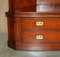 Mahogany Media Cabinet with Faux Books from Harrods London Kennedy 10