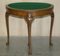 Table Console Extensible Demi-Lune Antique en Loupe de Noyer, 1900s 17