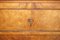 Antique Burr Walnut and Marble Topped Chest of Drawers with Original Key, 1840s, Image 13
