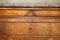 Antique Burr Walnut and Marble Topped Chest of Drawers with Original Key, 1840s 3