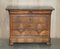 Antique Burr Walnut and Marble Topped Chest of Drawers with Original Key, 1840s 2