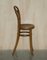 Austrian Bentwood High Back Kitchen Chairs from Thonet, 1920s, Set of 3 7