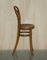 Austrian Bentwood High Back Kitchen Chairs from Thonet, 1920s, Set of 3, Image 7